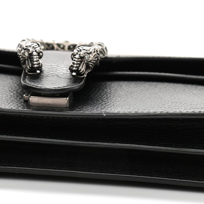 Gucci Pebbled Calfskin Small Dionysus Shoulder Bag Black 17 of 17