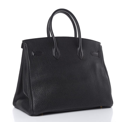 Hermes Togo Birkin 35 Black 3 of 34