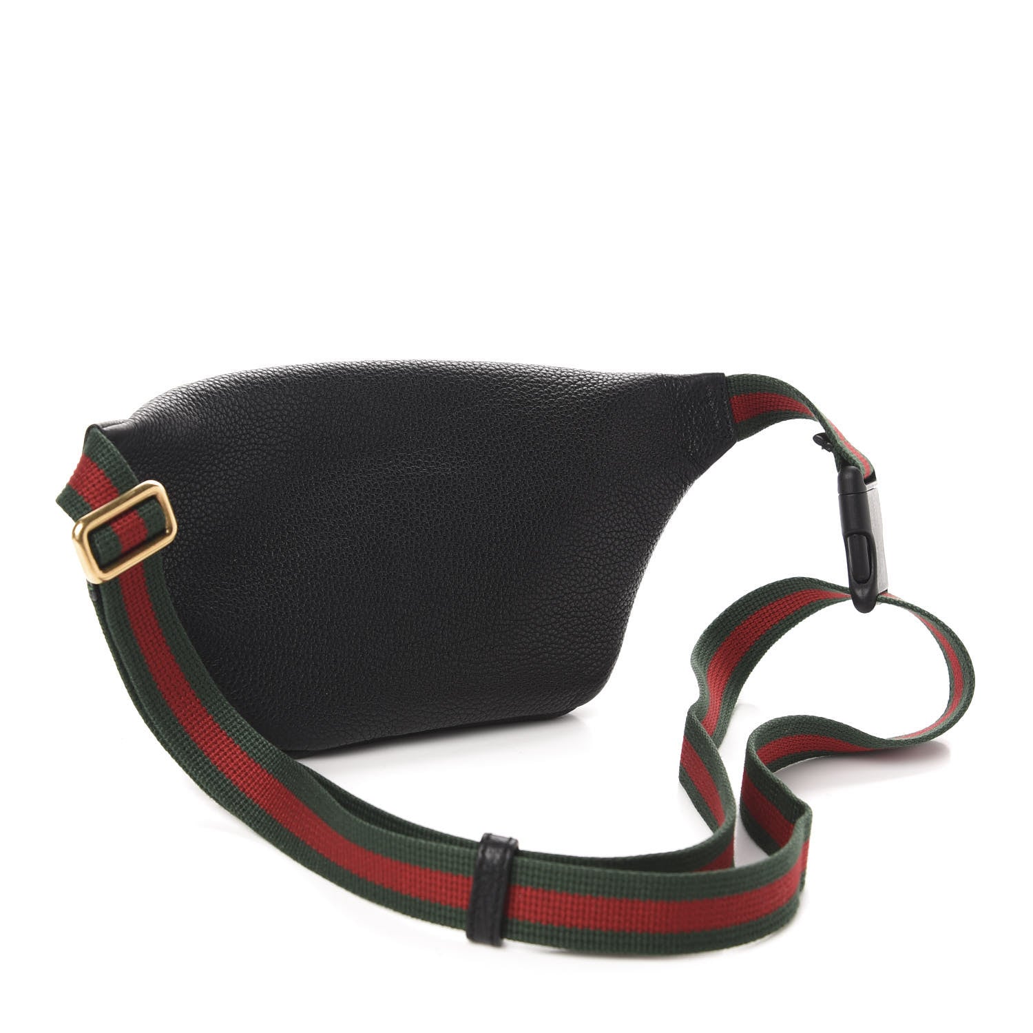Gucci Grained Calfskin Small Logo Belt Bag Black 3 of 10