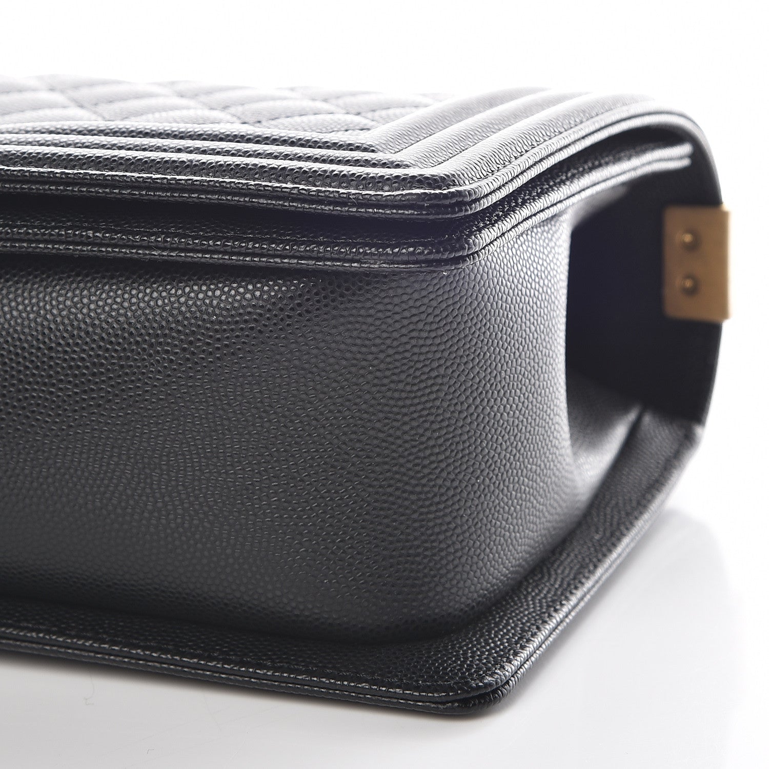 Chanel Caviar Quilted Medium Boy Flap Black 9 of 10