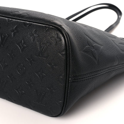 Louis Vuitton Empreinte Monogram Giant Neverfull MM Black 8 of 8