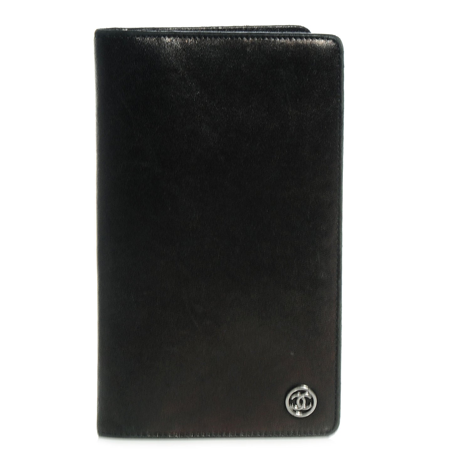 Leather CC Yen Wallet Black