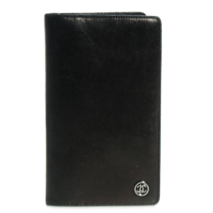 Chanel Leather CC Yen Wallet Black 1 of 8