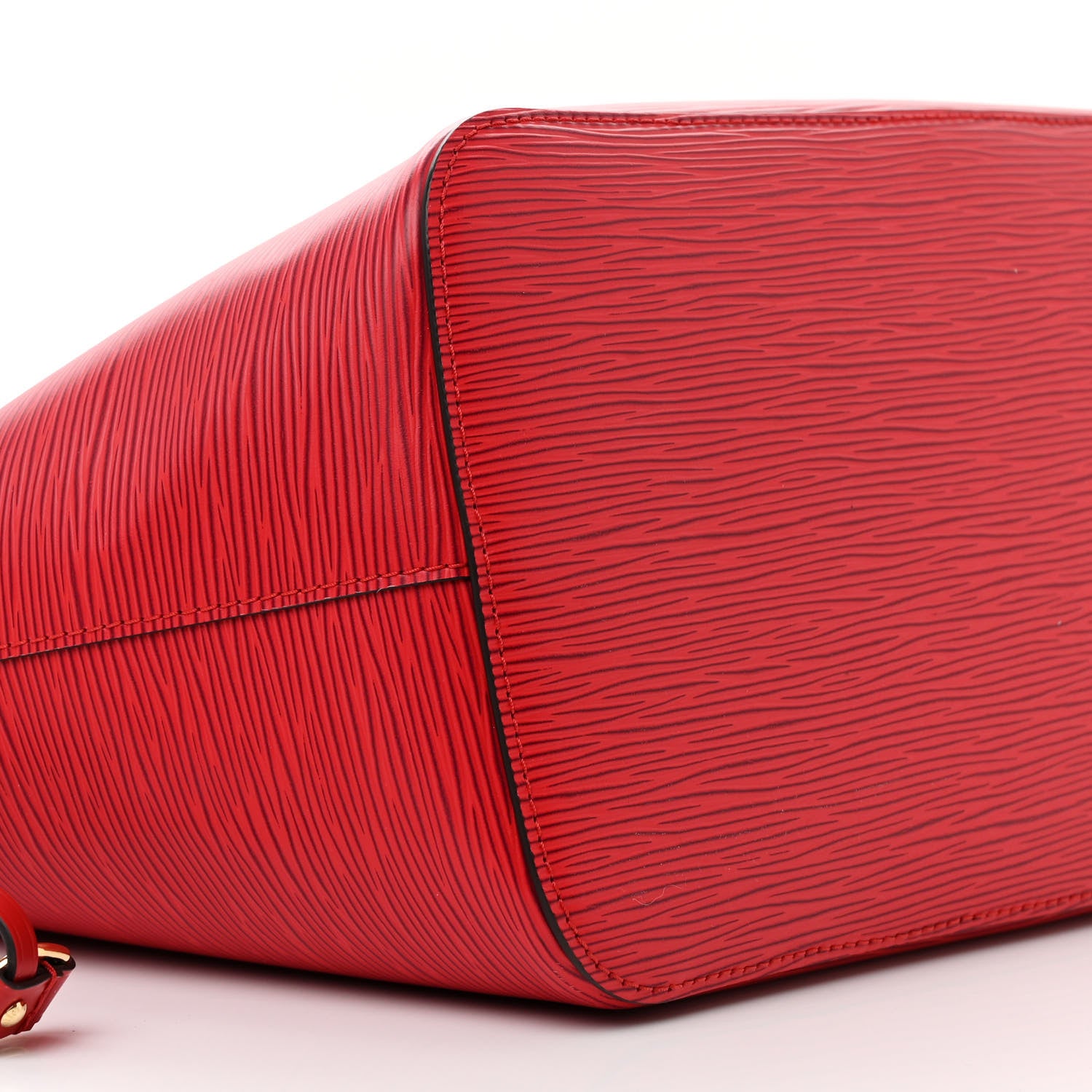 Louis Vuitton Epi Monogram Neverfull MM Castillan Red 10 of 14