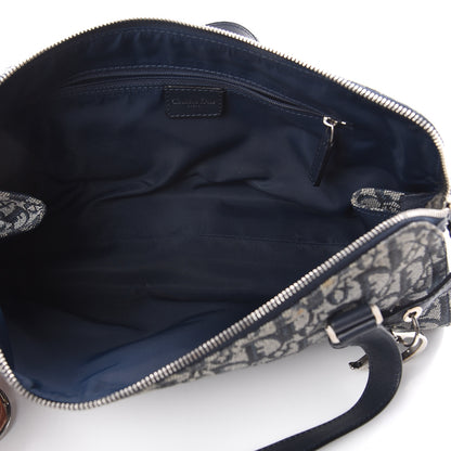 Christian Dior Denim Monogram Charms Shoulder Bag Blue 4 of 7