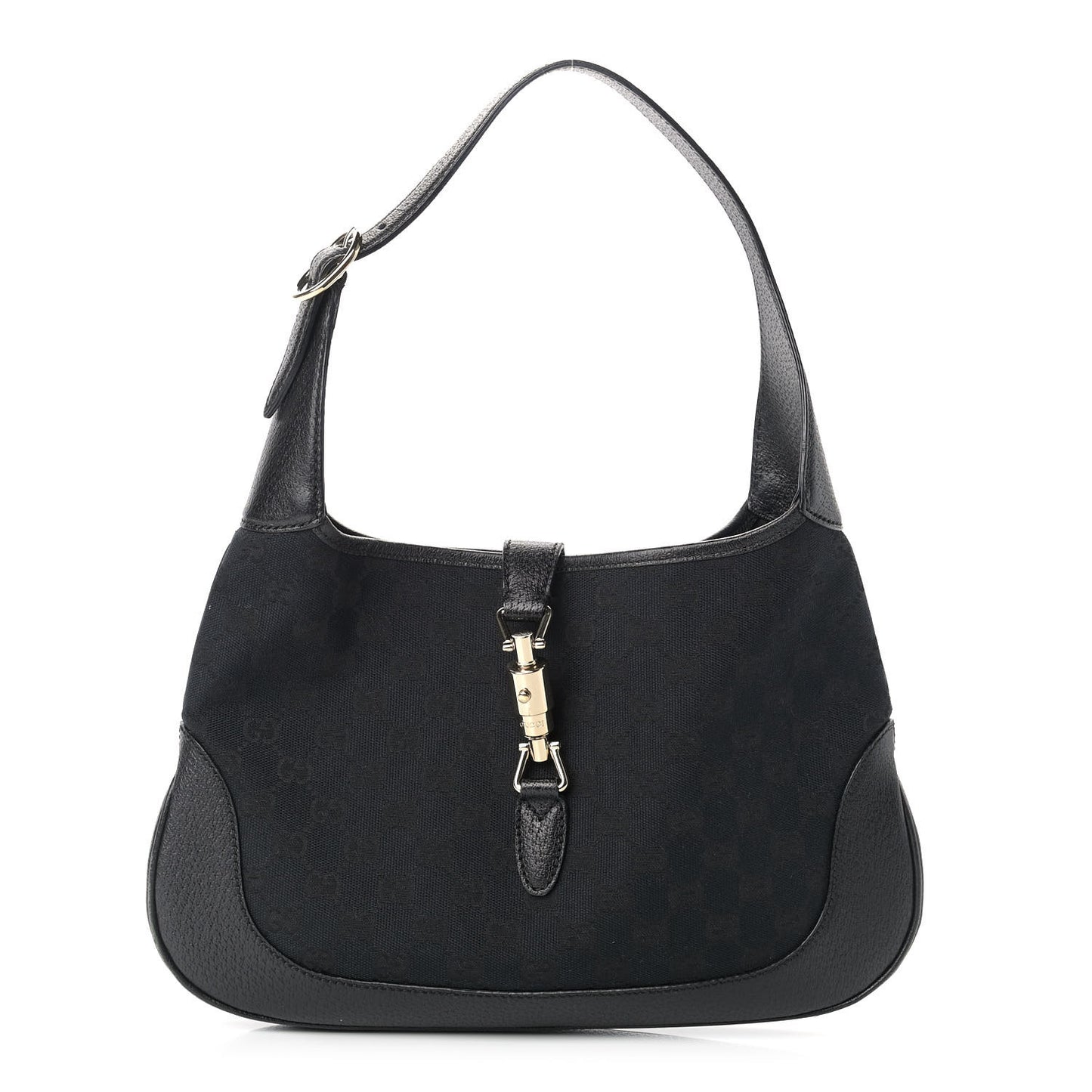 Monogram Jackie O Hobo Black
