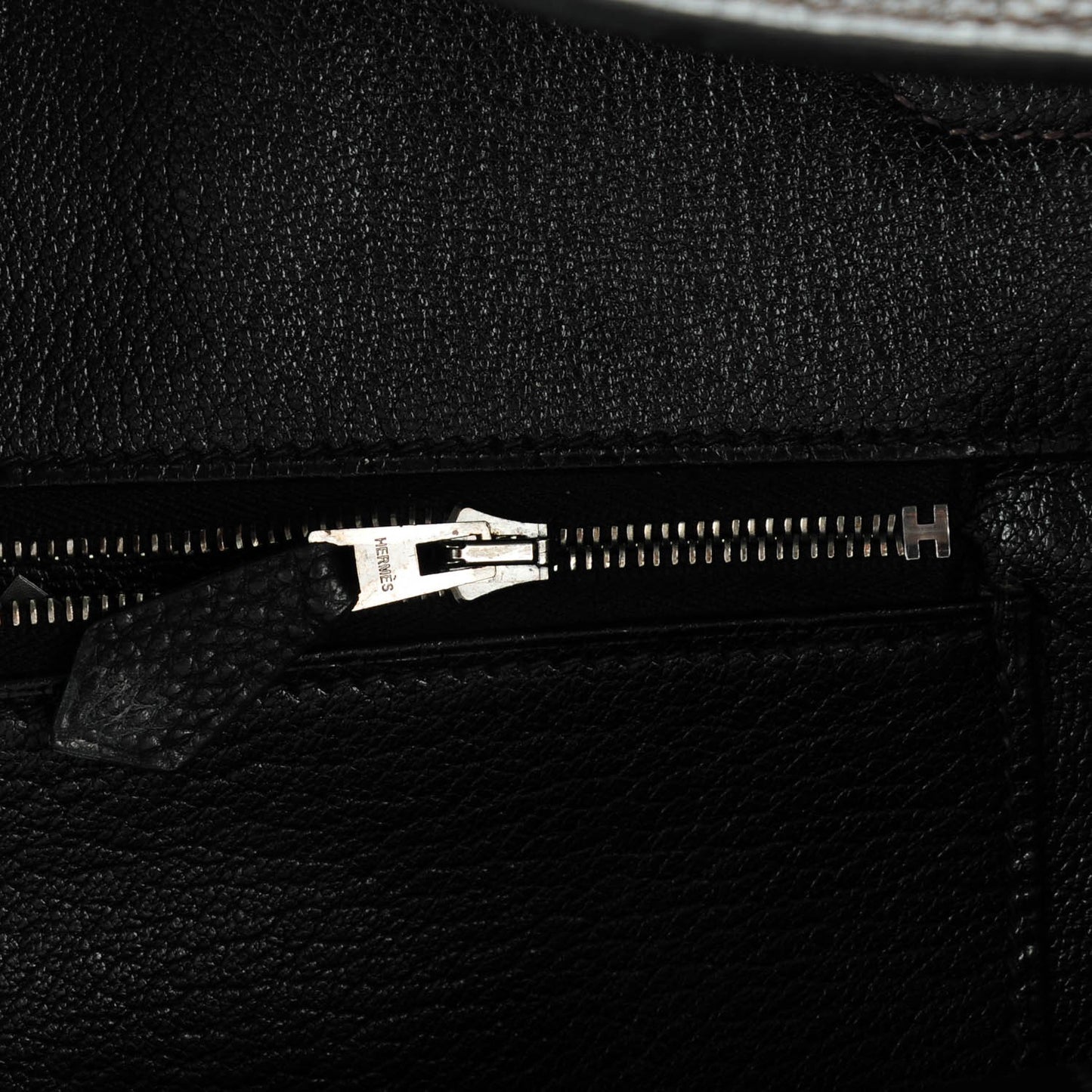 Togo Bi-Color Birkin 35 Chocolate Black