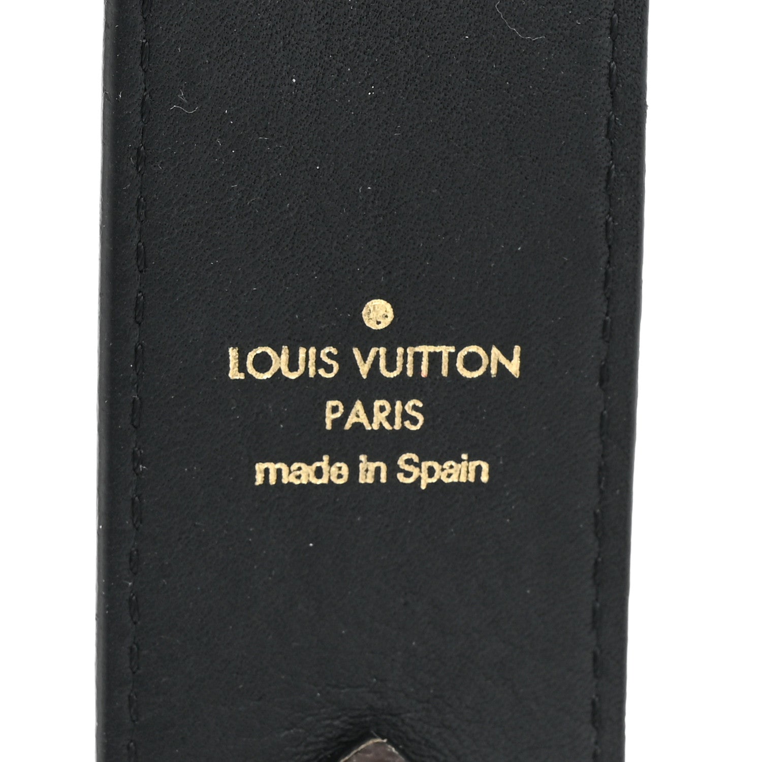 Louis Vuitton Monogram Bandouliere Shoulder Strap Black 4 of 8