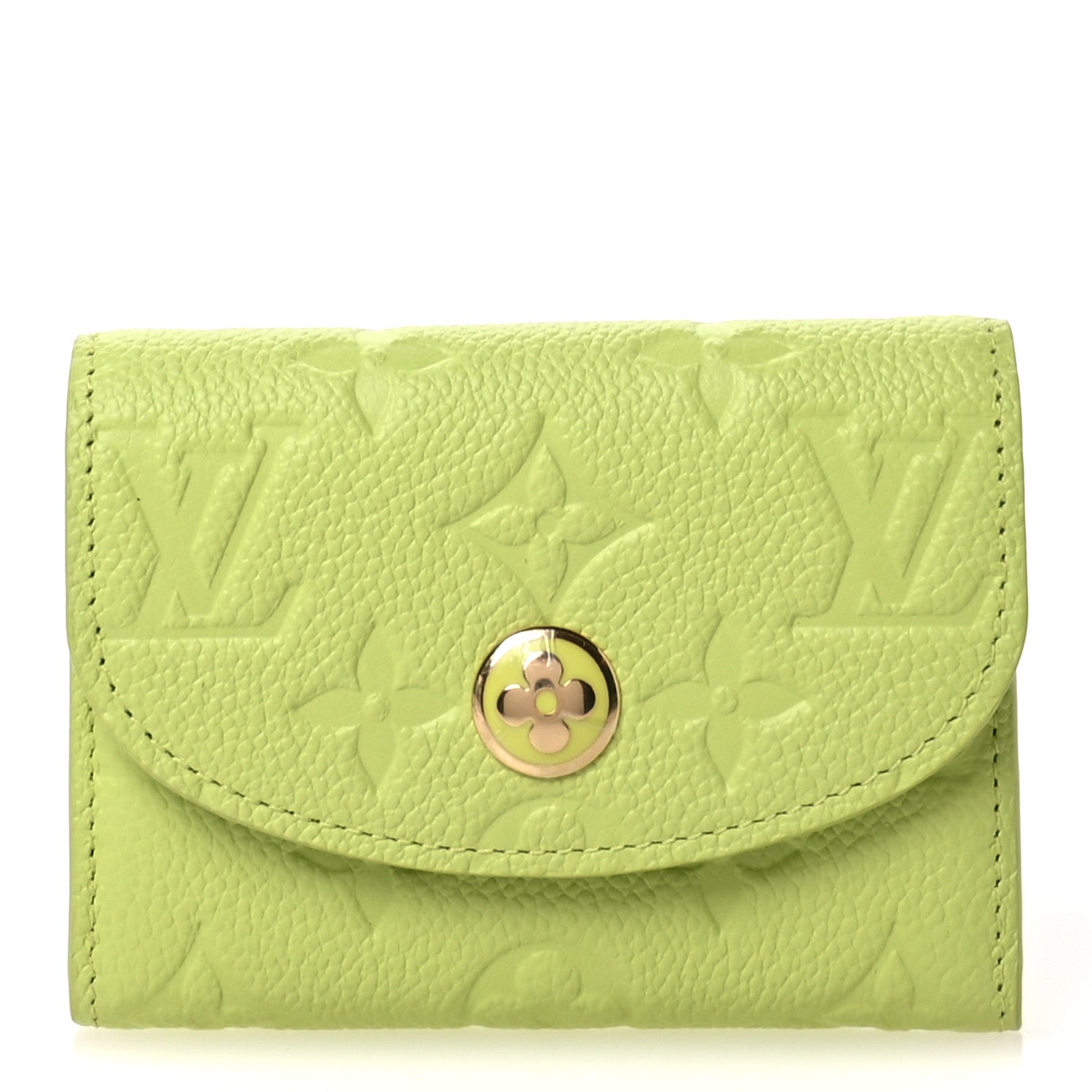 Louis Vuitton Empreinte Rosalie Coin Purse Zesty Lime 1 of 6