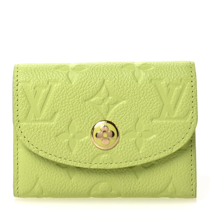 Louis Vuitton Empreinte Rosalie Coin Purse Zesty Lime 1 of 6