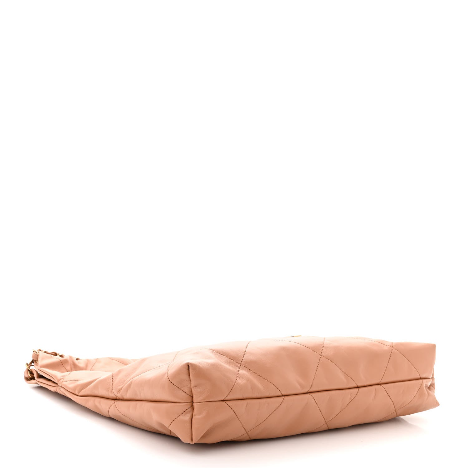 Chanel Shiny Calfskin Quilted Chanel 22 Camel 5 of 11