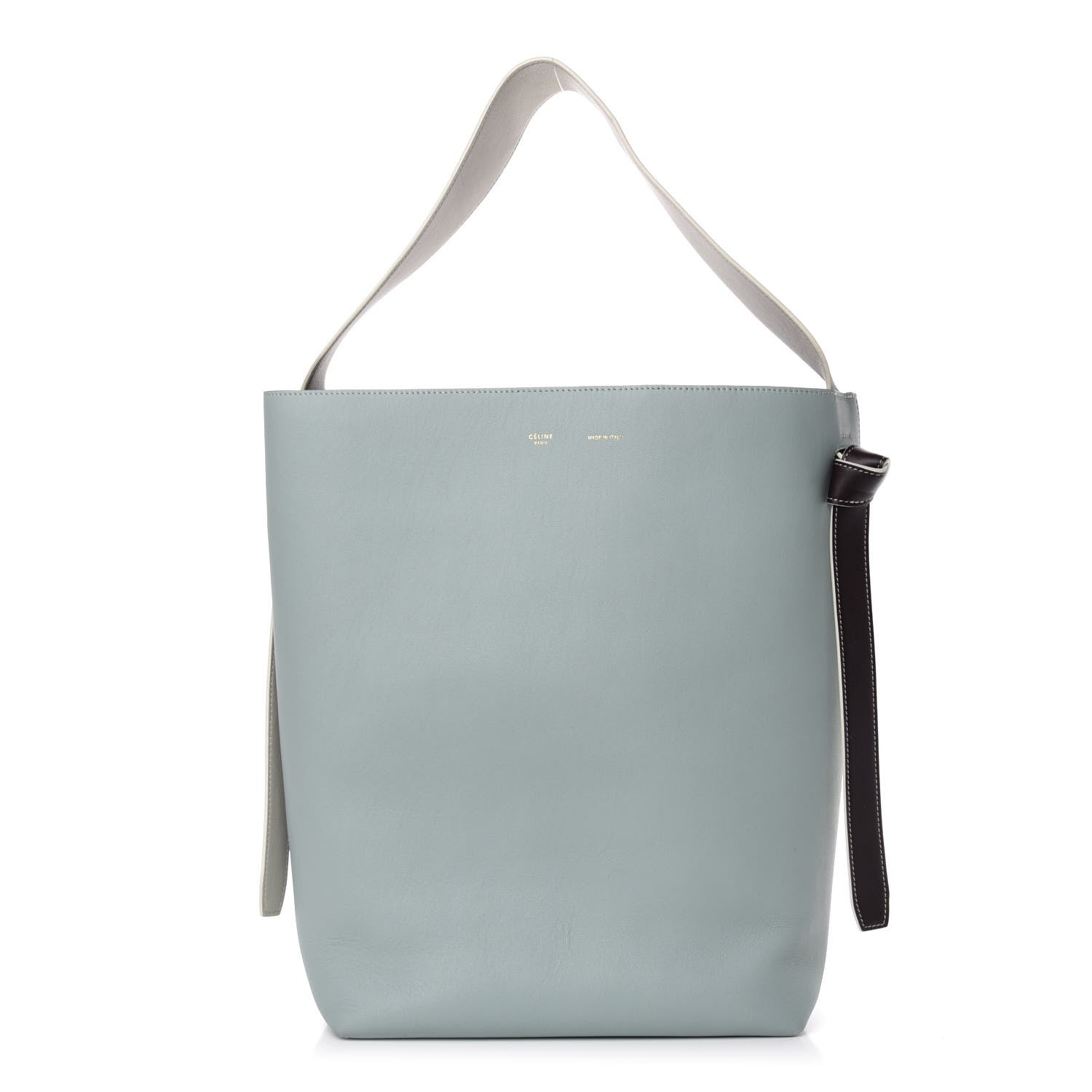 Celine Shiny Smooth Calfskin Small Twisted Cabas Jade Forest 1 of 13