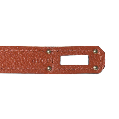 Hermes Chevre Mysore Kelly Longue Wallet Cuivre 7 of 9