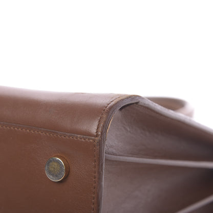 Saint Laurent Calfskin Large Sac De Jour Carryall Cognac 21 of 24