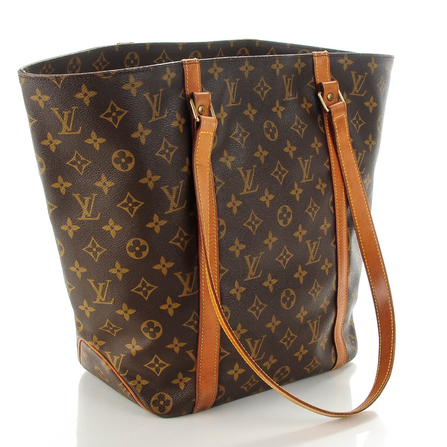 Louis Vuitton Monogram Sac Shopping Tote 3 of 7