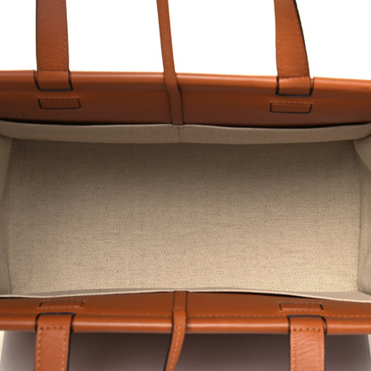 Loewe Grained Calfskin Cushion Tote Tan 7 of 10
