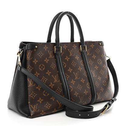 Louis Vuitton Monogram Soufflot MM Black 3 of 12
