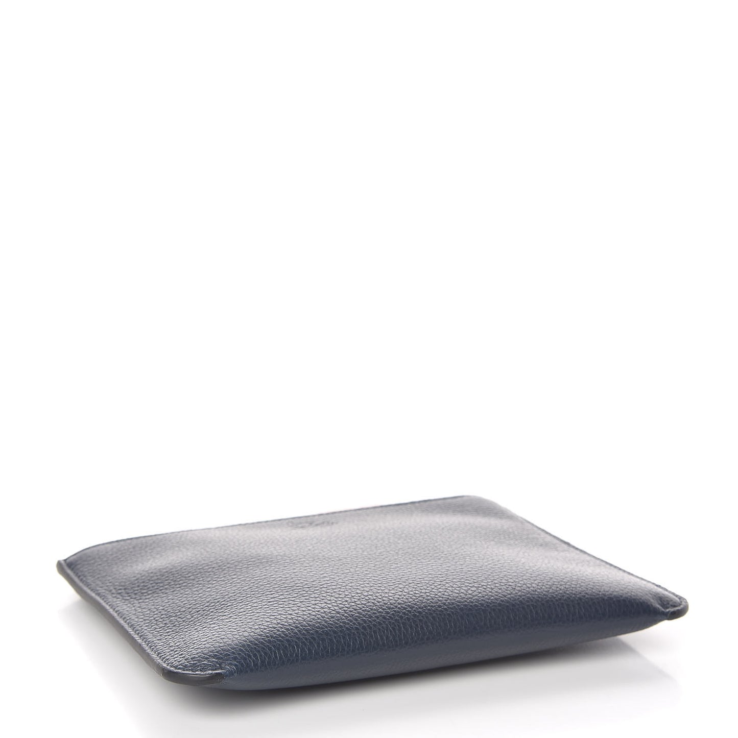 Calfskin Loubicute Charms Clutch Navy
