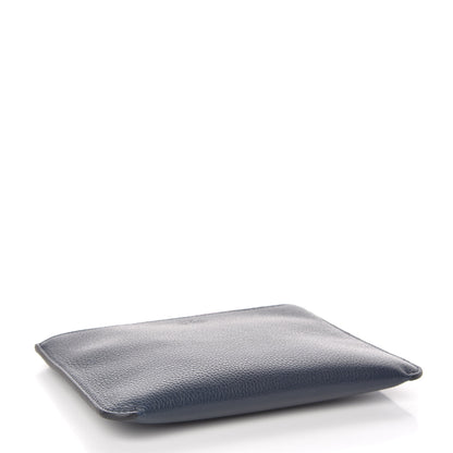 Christian Louboutin Calfskin Loubicute Charms Clutch Navy 4 of 7
