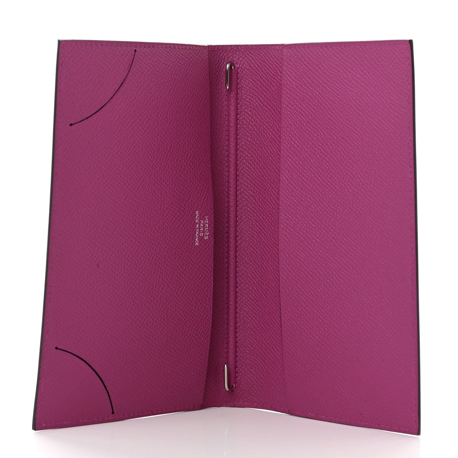 Hermes Epsom Vision II Agenda Cover Rose Pourpre 5 of 6