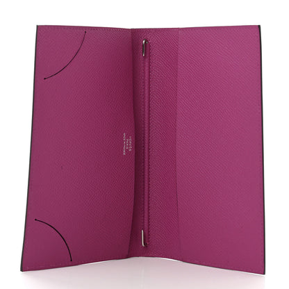 Hermes Epsom Vision II Agenda Cover Rose Pourpre 5 of 6