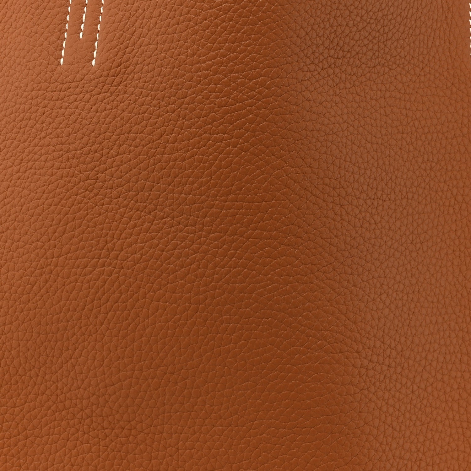 Hermes Taurillon Clemence Double Sens Reversible Tote 35 Gold Orange 11 of 18
