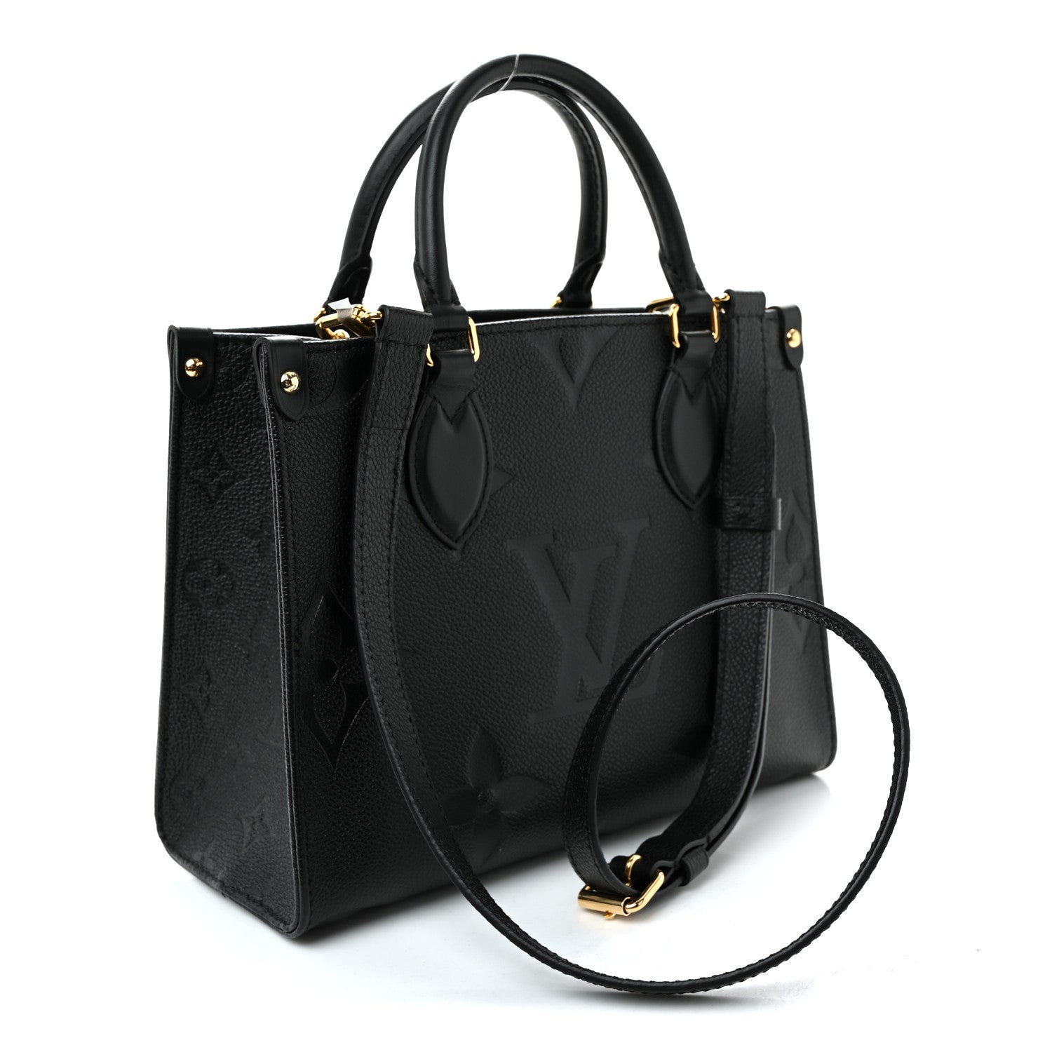 Louis Vuitton Empreinte Monogram Giant Onthego PM Black 3 of 9