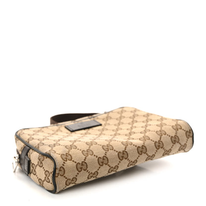 Gucci Monogram Belt Bag Dark Brown 4 of 10