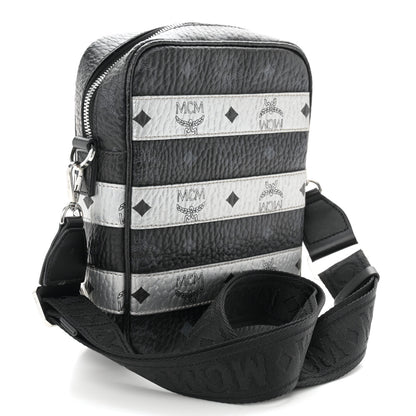 MCM Visetos Spot Crossbody Bag Black 3 of 9