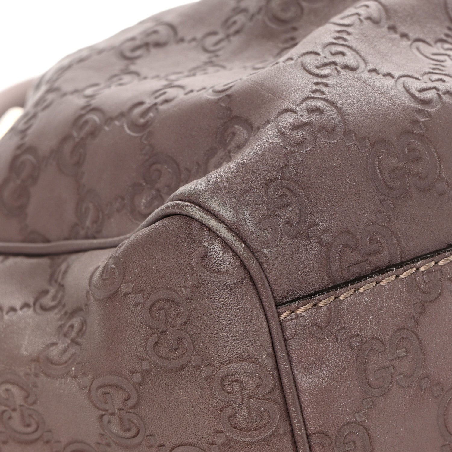 Gucci Guccissima Signature Medium Sukey Tote Old Mauve 9 of 17