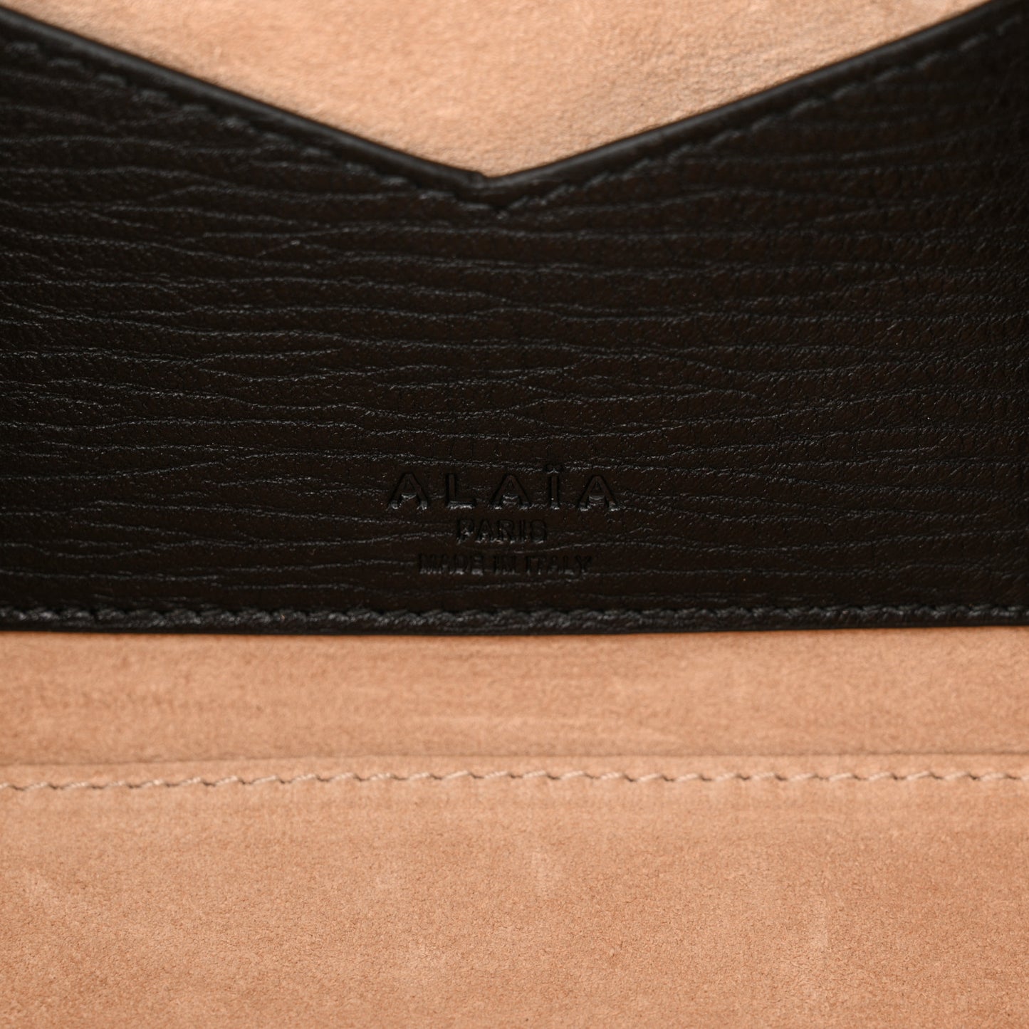 Goatskin Medium Le Teckel Bag Black