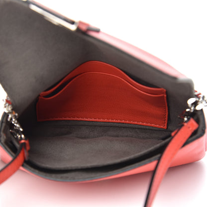 Fendi Shiny Nappa Micro Baguette Papavero 5 of 8