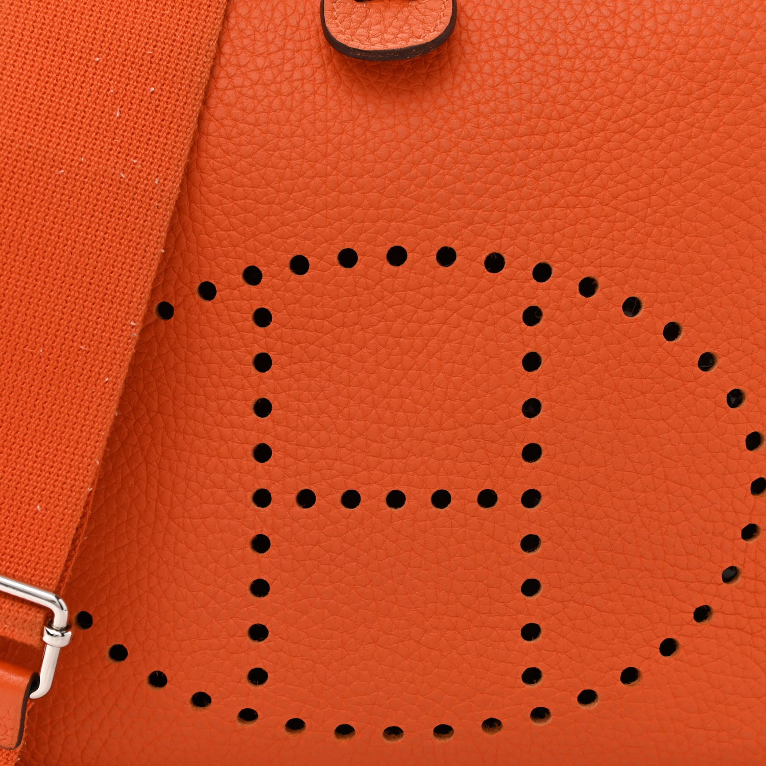 Hermes Taurillon Clemence Evelyne III PM Orange 8 of 14