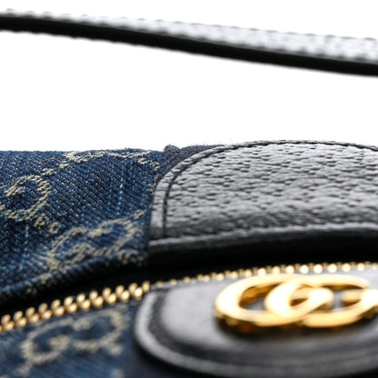 Gucci Denim GG Monogram Web Medium Vanity Blue 11 of 11