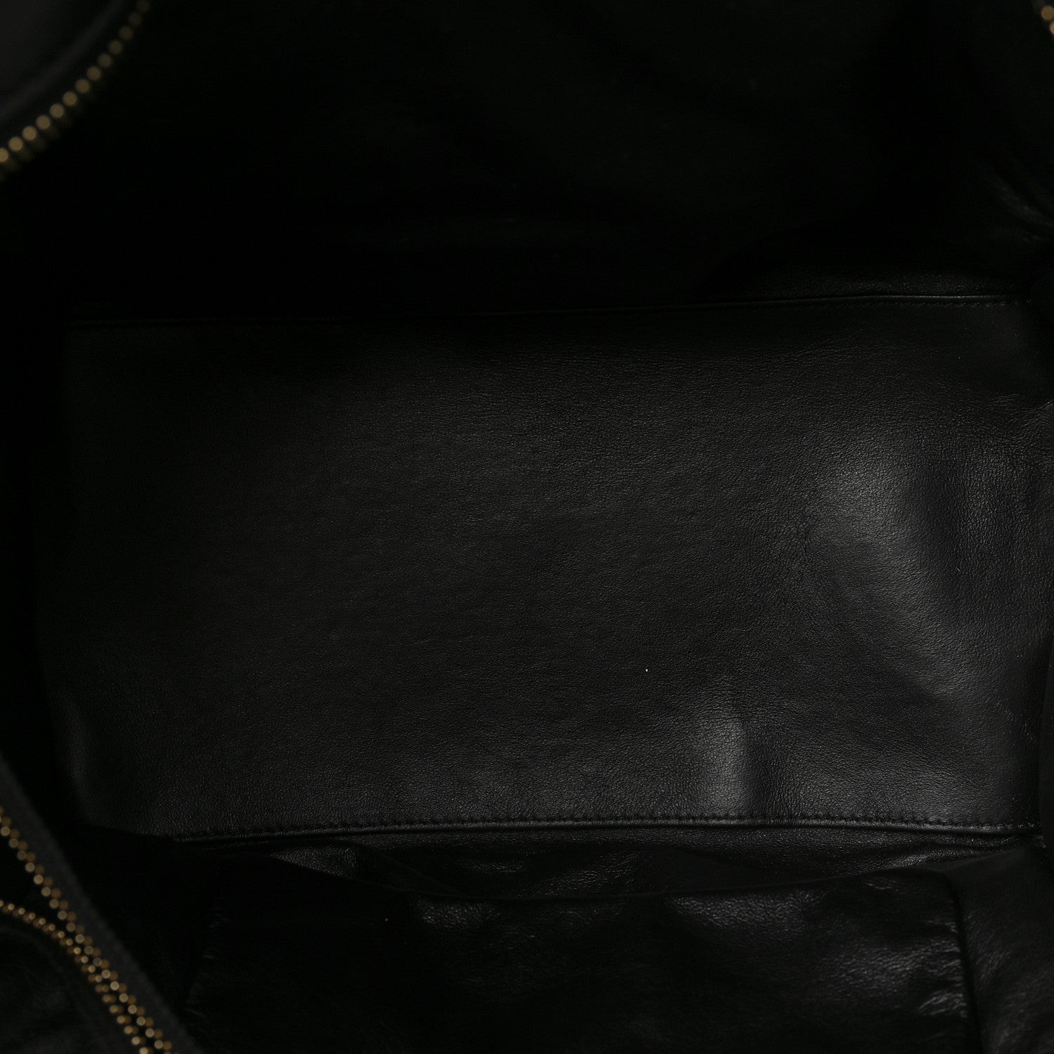 Celine Snakeskin Smooth Calfskin Mini Luggage Black 4 of 7
