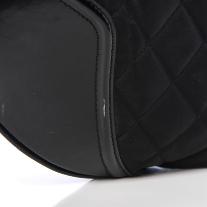 Burberry Nylon Calfskin Quilted Hoxton Hobo Black 10 of 13