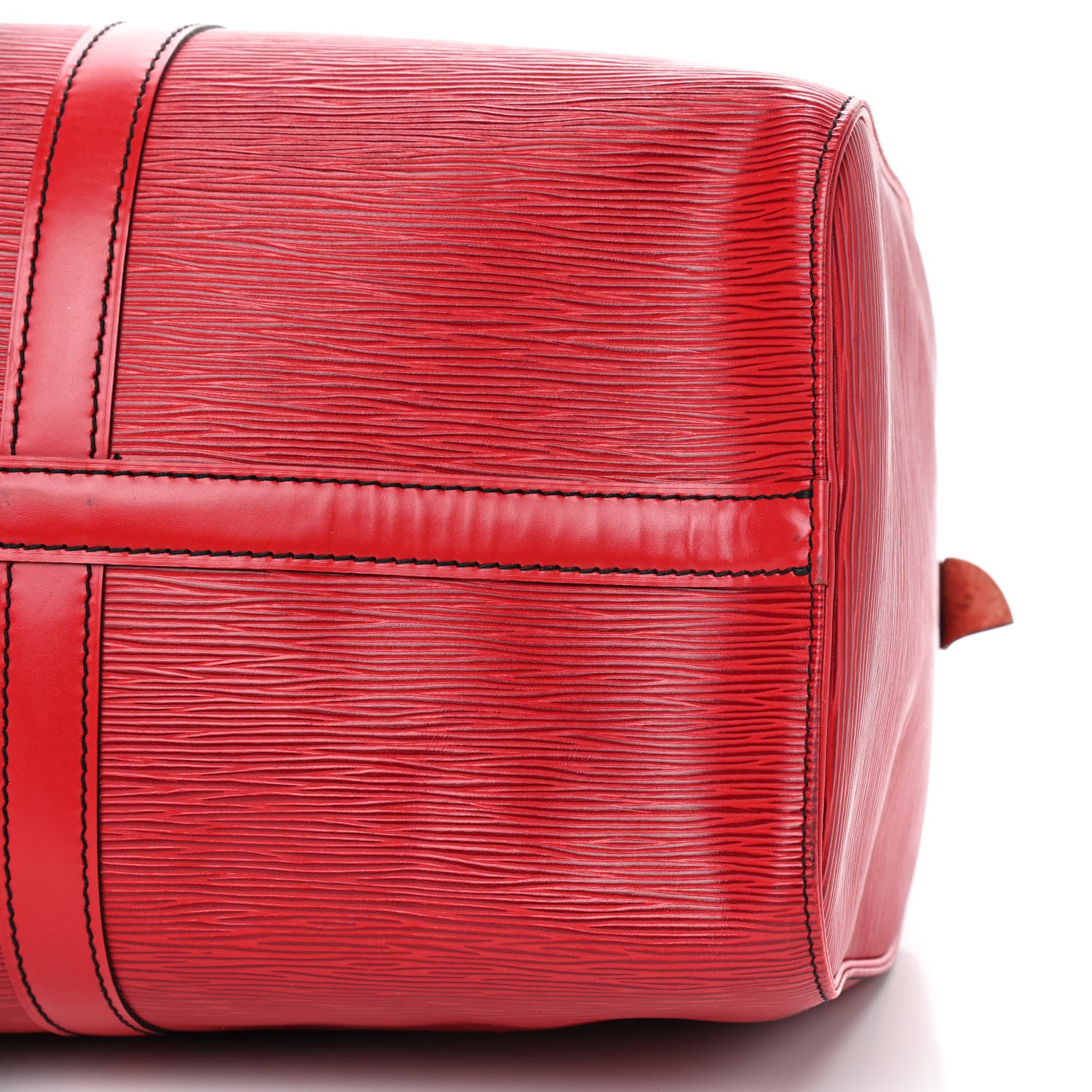 Louis Vuitton Epi Keepall 45 Castillan Red 7 of 15