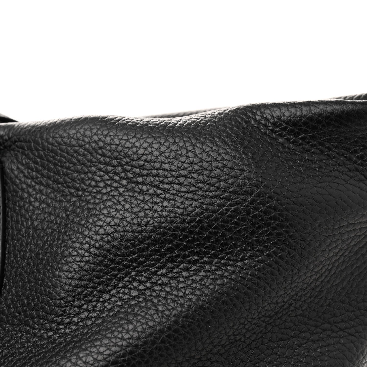 Mansur Gavriel Pebbled Calfskin Everyday Zip Tote Black 10 of 10