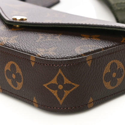 Louis Vuitton Monogram Felicie Strap & Go Kaki 10 of 14