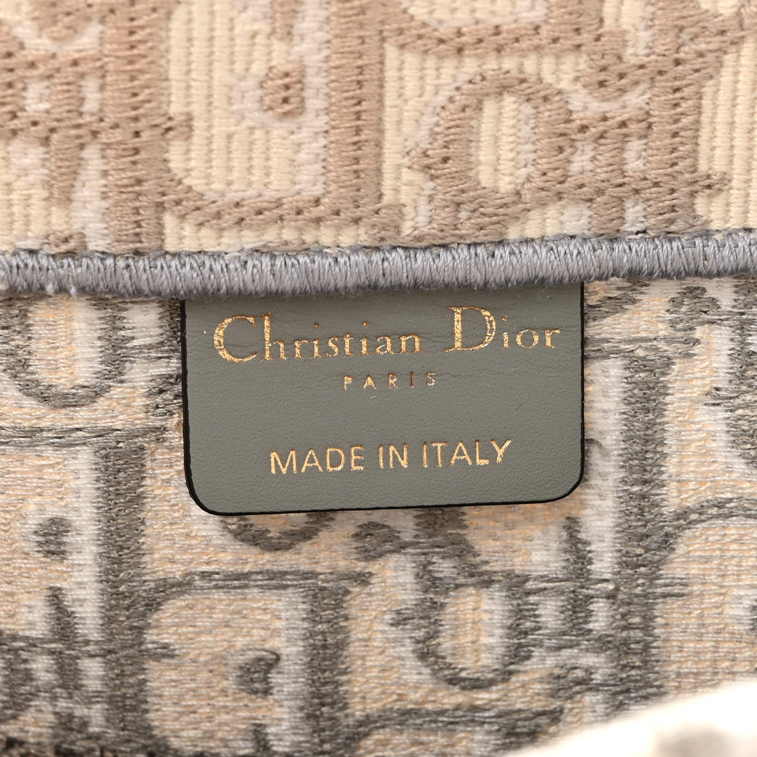 Christian Dior Oblique Medium Book Tote Grey 6 of 13