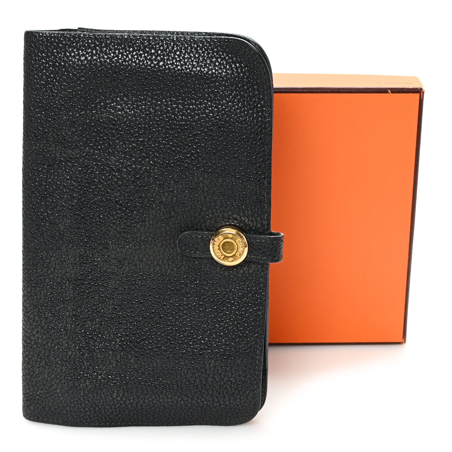 Hermes Togo Dogon Duo Wallet Black 11 of 11