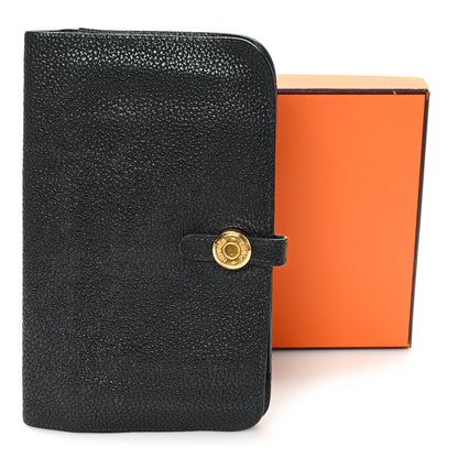 Hermes Togo Dogon Duo Wallet Black 11 of 11