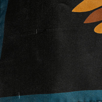 Chanel Silk Egyptian CC Scarf Black 7 of 7