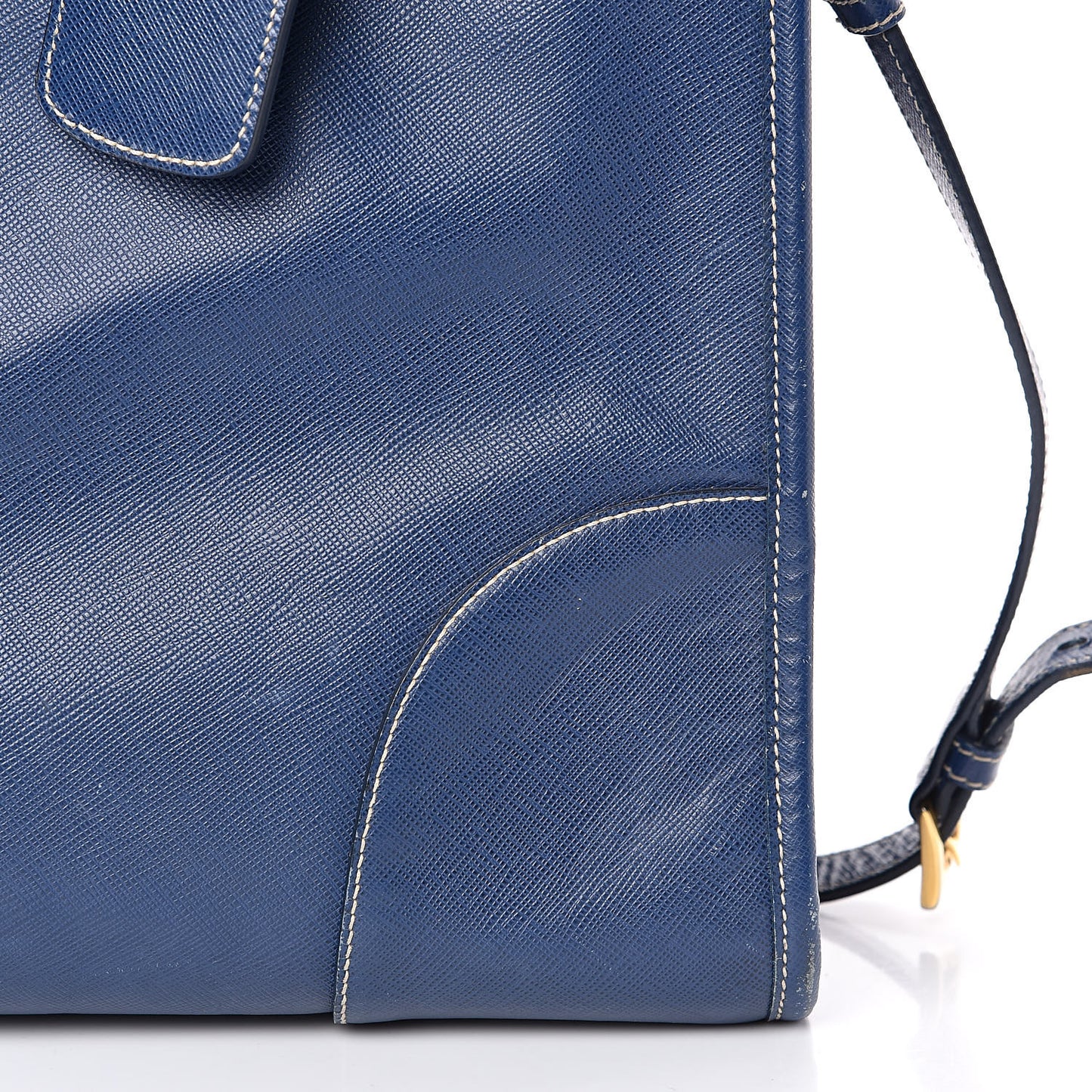 Saffiano Lux Tote Bluette