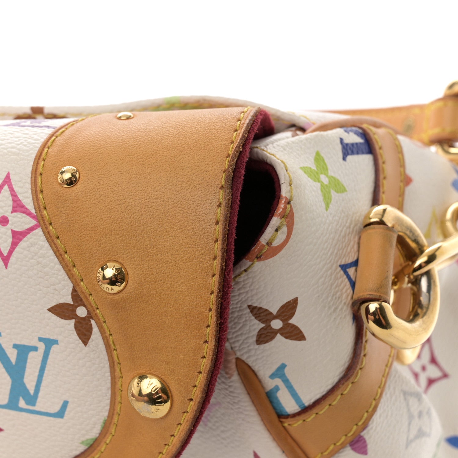 Louis Vuitton Monogram Multicolor Beverly MM White 12 of 15
