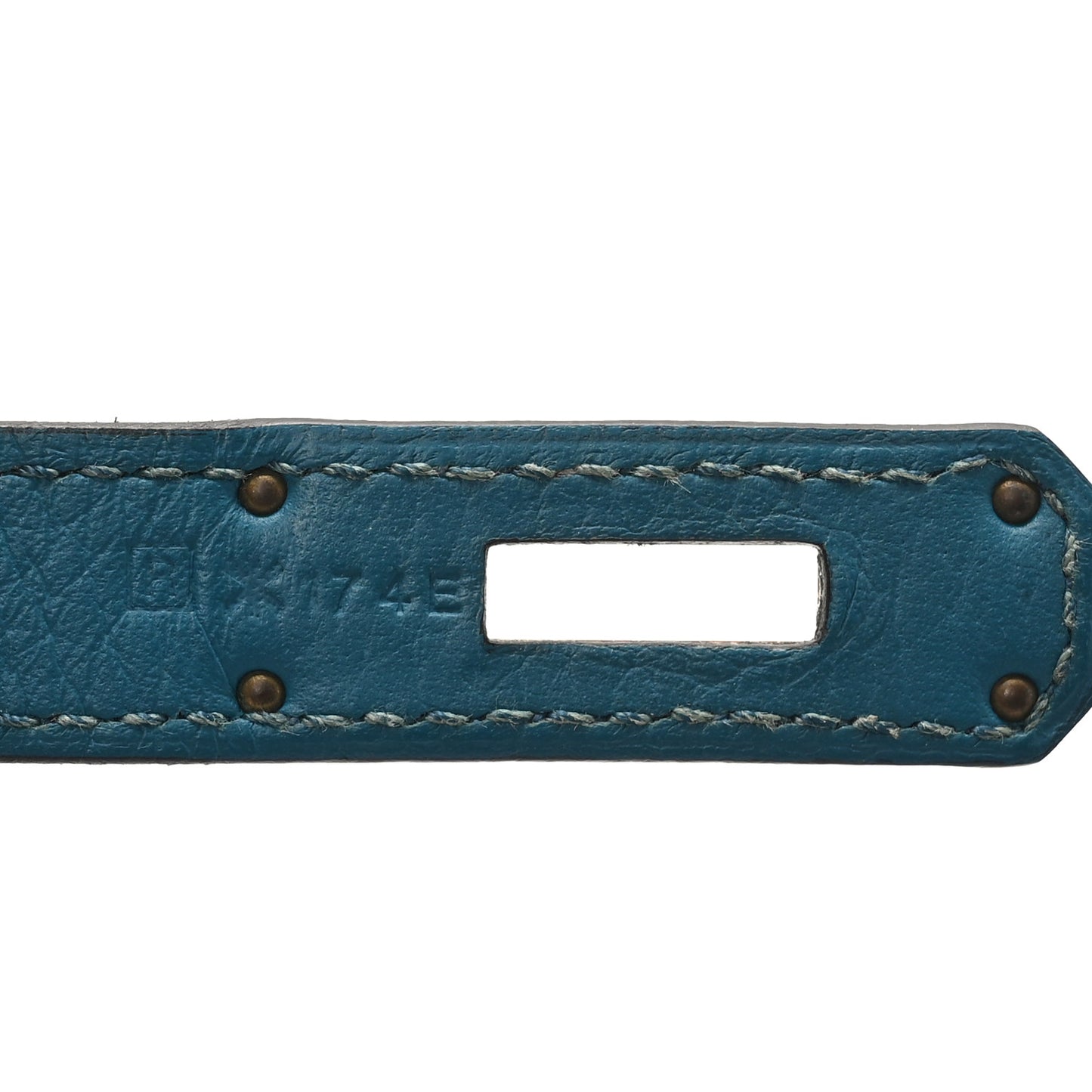 Togo Birkin 30 Bleu Izmir