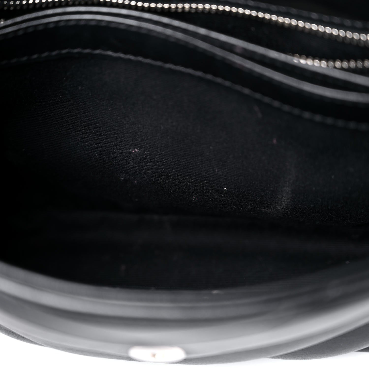Saint Laurent Calfskin Y Quilted Monogram Toy Loulou Crossbody Bag Black 13 of 16