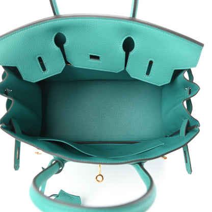 Hermes Togo Birkin 30 Vert Verone 5 of 10