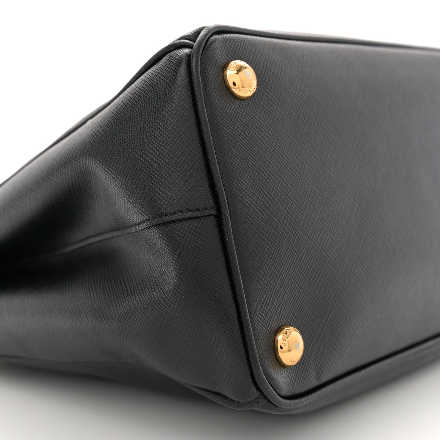 Prada Saffiano Small Galleria Double Zip Tote Black 10 of 14