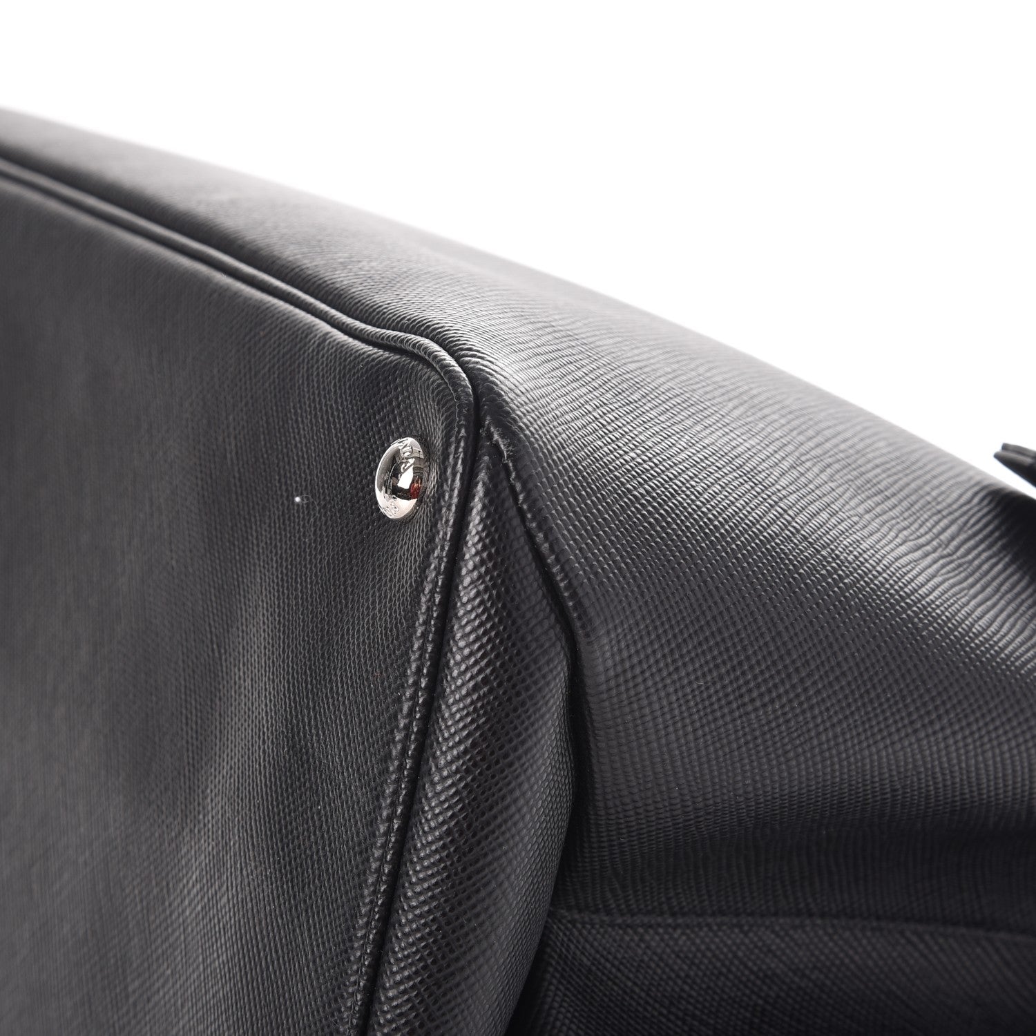 Prada Saffiano Cuir Twin Tote Nero Black 13 of 15
